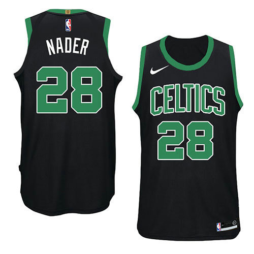 Camiseta baloncesto Abdel Nader 28 Statement 2018 Negro Boston Celtics Hombre