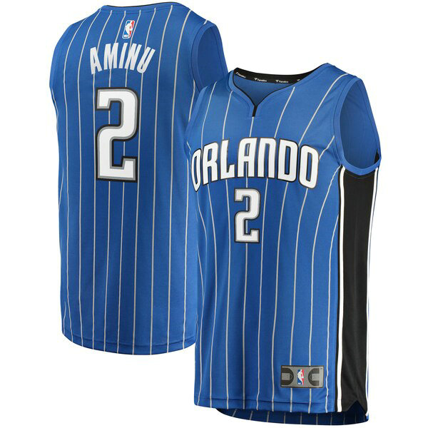 Camiseta baloncesto Al-Farouq 2 Icon Edition Azul Orlando Magic Hombre