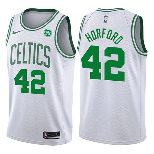 Camiseta baloncesto Al Horford 42 2017-18 Blanco Boston Celtics Hombre