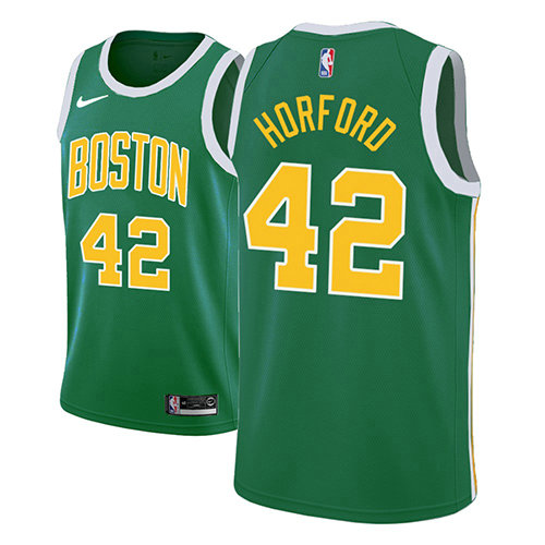 Camiseta baloncesto Al Horford 42 Earned 2018-19 Verde Boston Celtics Hombre