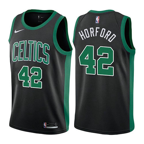 Camiseta baloncesto Al Horford 42 Mindset 2017-18 Negro Boston Celtics Hombre