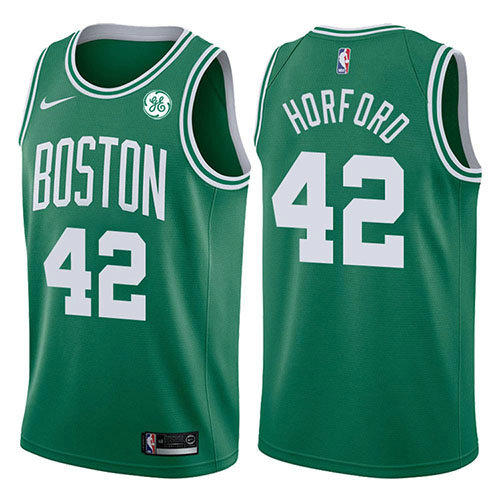 Camiseta baloncesto Al Horford 7 2017-18 Verde Boston Celtics Hombre