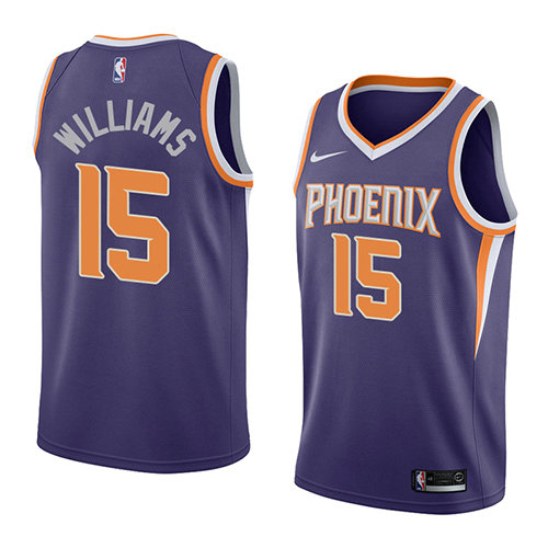 Camiseta baloncesto Alan Williams 15 Icon 2018 Azul Phoenix Suns Hombre