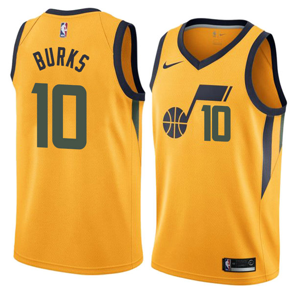 Camiseta baloncesto Alec Burks 10 Statement 2018 Amarillo Utah Jazz Hombre