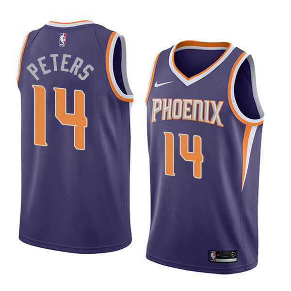 Camiseta baloncesto Alec Peters 14 Icon 2018 P鐓pura Phoenix Suns Hombre