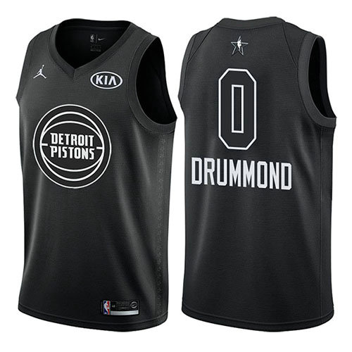 Camiseta baloncesto Andre Drummond 0 Negro All Star 2018 Hombre
