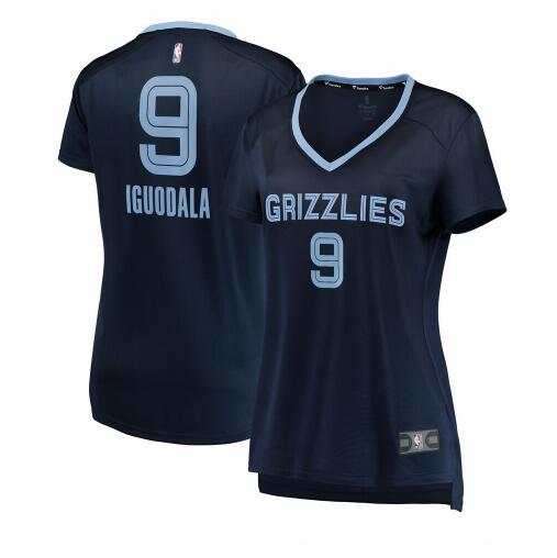 Camiseta baloncesto Andre Iguodala 9 icon edition Armada Memphis Grizzlies Mujer