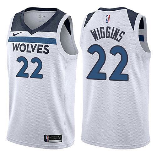 Camiseta baloncesto Andrew Wiggins 22 2017-18 Blanco Minnesota Timberwolves Hombre