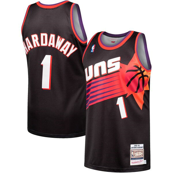 Camiseta baloncesto Anfernee Hardaway 1 1999-2000 Negro Phoenix Suns Hombre