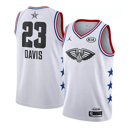 Camiseta baloncesto Anthony Davis 23 Blanco All Star 2019 Hombre