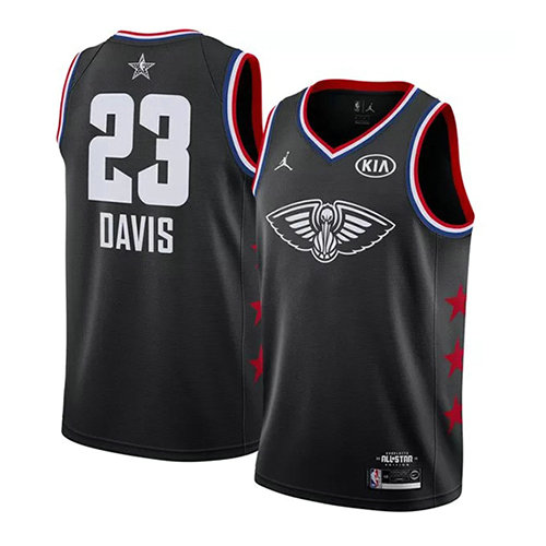Camiseta baloncesto Anthony Davis 23 Negro All Star 2019 Hombre