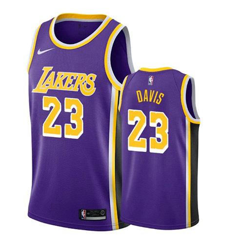 Camiseta baloncesto Anthony Davis 23 Statement 2019-20 P鐓pura Los Angeles Lakers Hombre