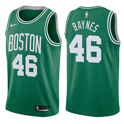 Camiseta baloncesto Aron Baynes 46 Icon 2017-18 Verde Boston Celtics Hombre