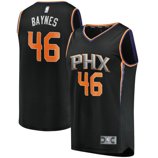 Camiseta baloncesto Aron Baynes 46 Statement Edition Negro Phoenix Suns Hombre