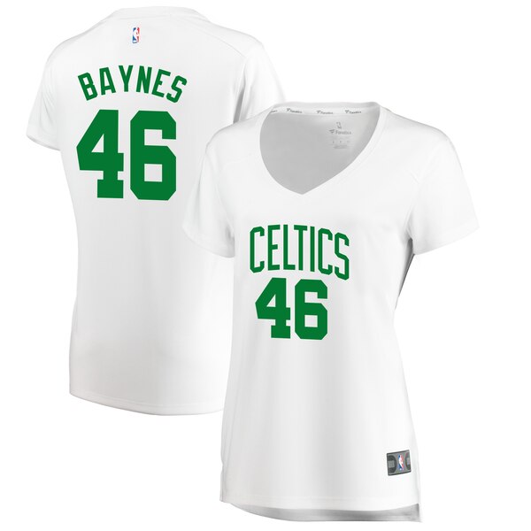 Camiseta baloncesto Aron Baynes 46 association edition Blanco Boston Celtics Mujer