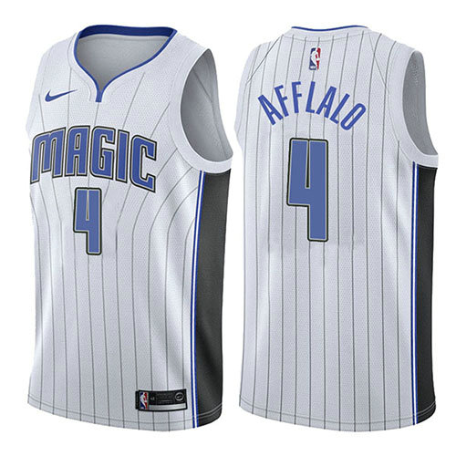 Camiseta baloncesto Arron Afflalo 4 Association 2017-18 Blanco Orlando Magic Hombre