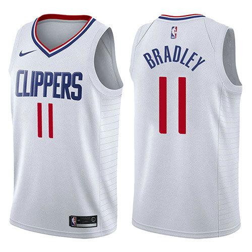 Camiseta baloncesto Avery Bradley 11 Association 2017-18 Blanco Los Angeles Clippers Hombre