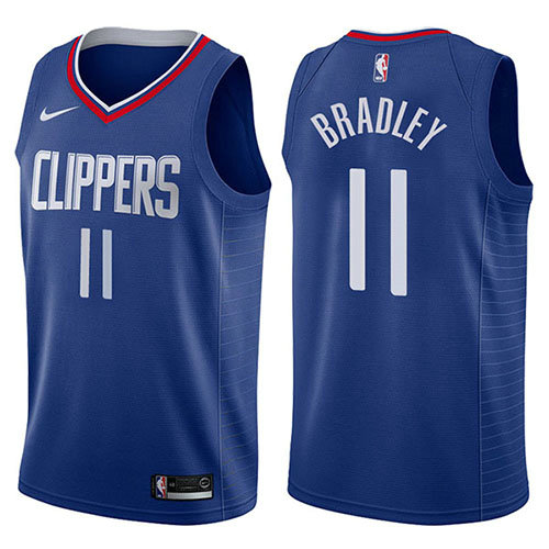 Camiseta baloncesto Avery Bradley 11 Icon 2017-18 Azul Los Angeles Clippers Hombre