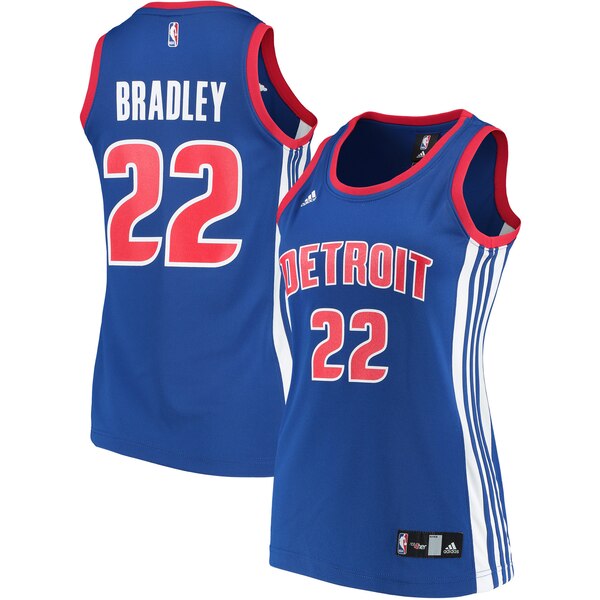 Camiseta baloncesto Avery Bradley 22 Réplica Azul Detroit Pistons Mujer