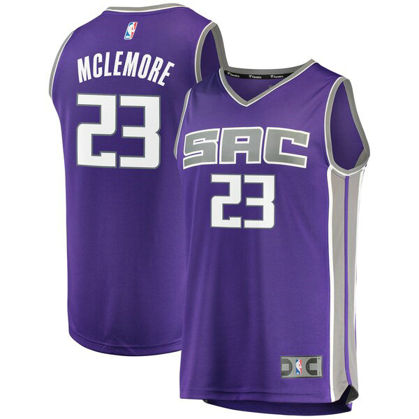 Camiseta baloncesto Ben McLemore 23 Icon Edition Púrpura Sacramento Kings Hombre