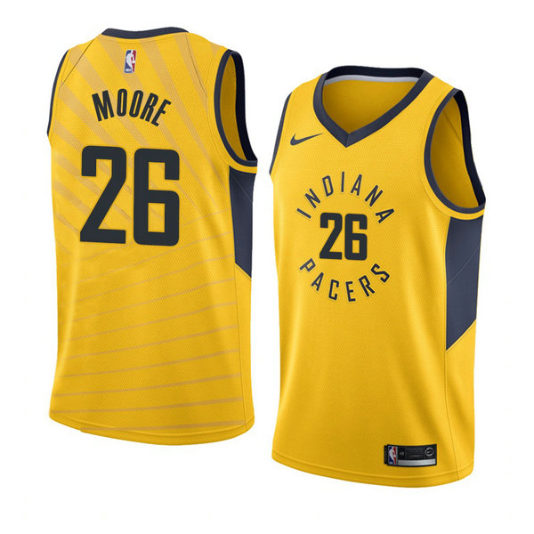 Camiseta baloncesto Ben Moore 26 Statement 2018 Amarillo Indiana Pacers Hombre