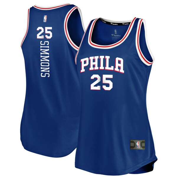 Camiseta baloncesto Ben Simmons 25 icon edition Azul Philadelphia 76ers Mujer