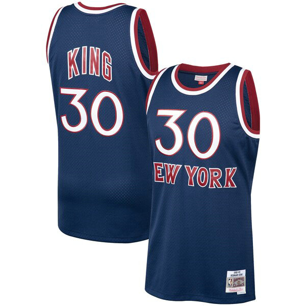 Camiseta baloncesto Bernard King 30 1982-83 Hardwood Classics Swingman Armada New York Knicks Hombre