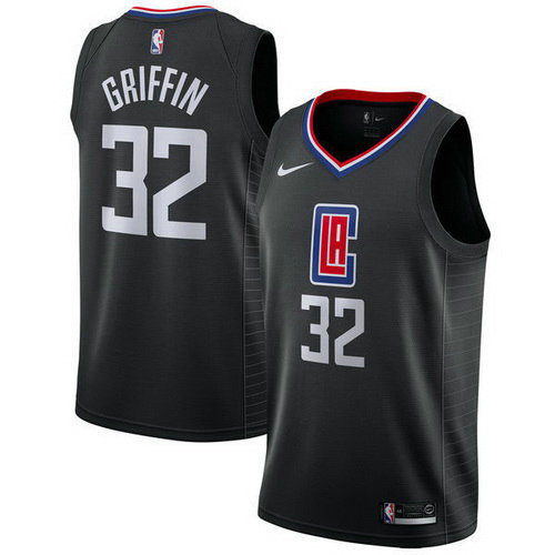 Camiseta baloncesto Blake Griffin 32 Statement 2017-18 Negro Los Angeles Clippers Hombre