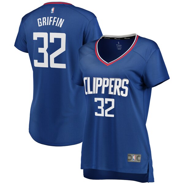 Camiseta baloncesto Blake Griffin 32 icon edition Azul Los Angeles Clippers Mujer