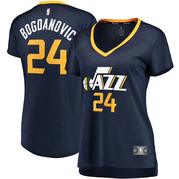 Camiseta baloncesto Bojan Bogdanovic 24 icon edition Armada Utah Jazz Mujer