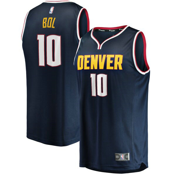 Camiseta baloncesto Bol Bol 10 Icon Edition Armada Denver Nuggets Hombre