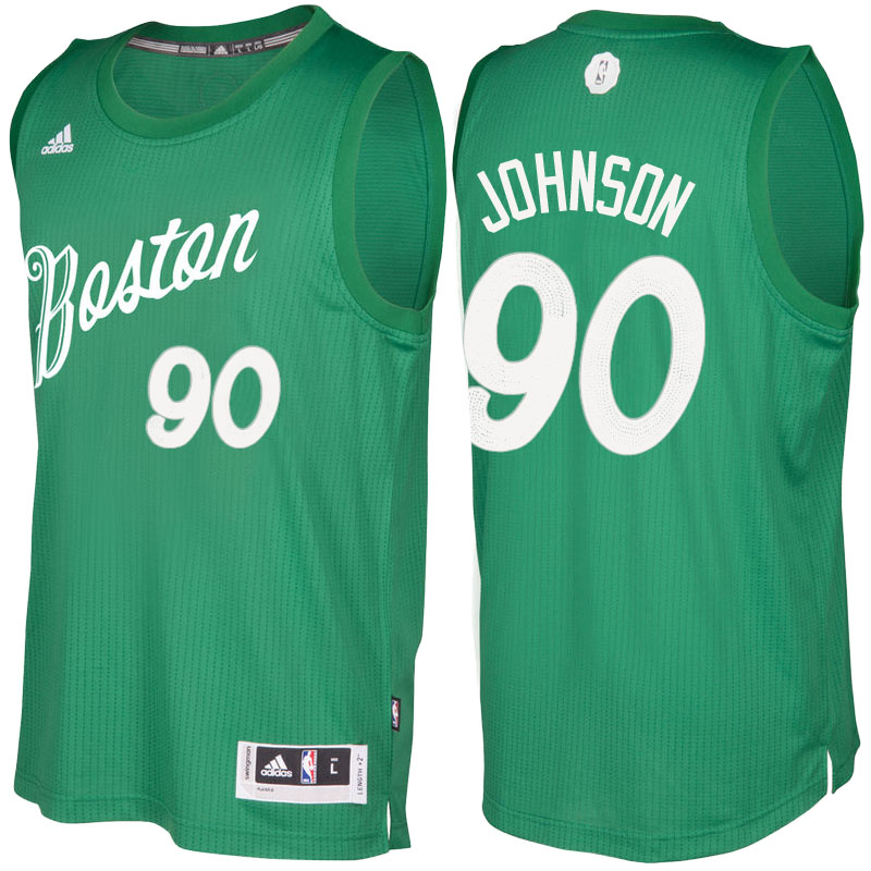 Camiseta baloncesto Boston Celtics 2016 Amir Johnson 90 Verde