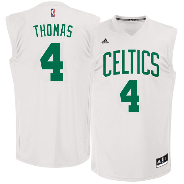 Camiseta baloncesto Boston Celtics 2016 Isaiah Thomas 4 Blanca