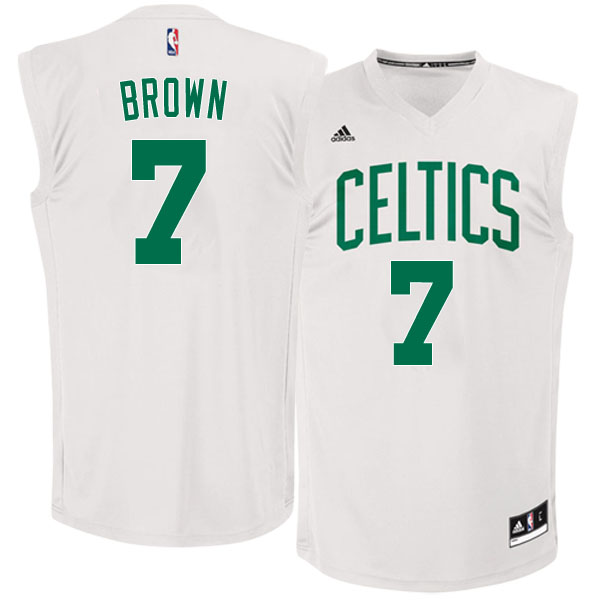 Camiseta baloncesto Boston Celtics 2016 Jaylen Brown 7 Blanca