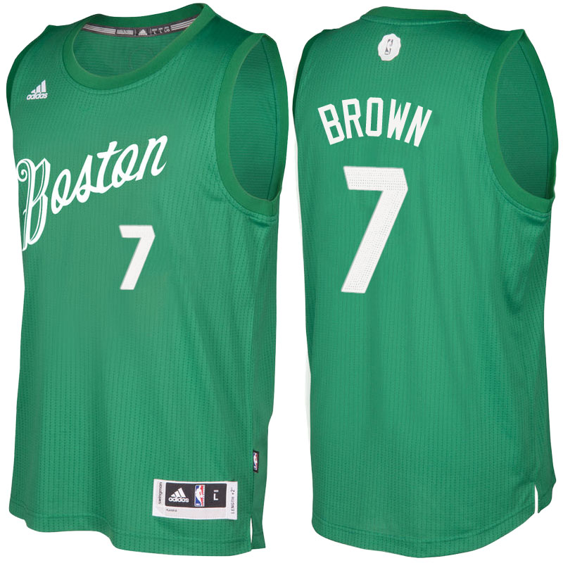 Camiseta baloncesto Boston Celtics 2016 Jaylen Brown 7 Verde