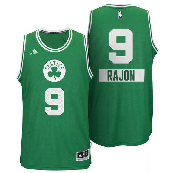 Camiseta baloncesto Boston Celtics Navidad 2014 Rajon Rondo 9 Verde