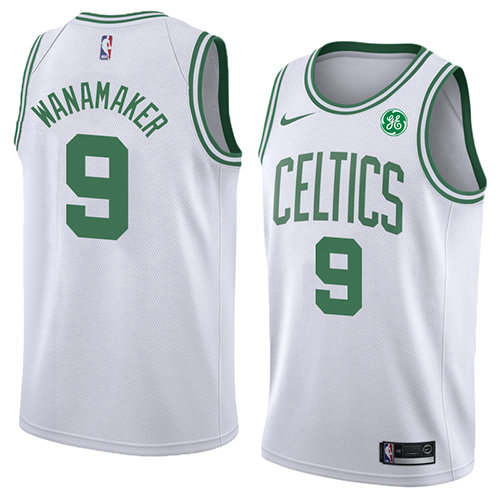 Camiseta baloncesto Brad Wanamaker 9 Association 2018 Blanco Boston Celtics Hombre