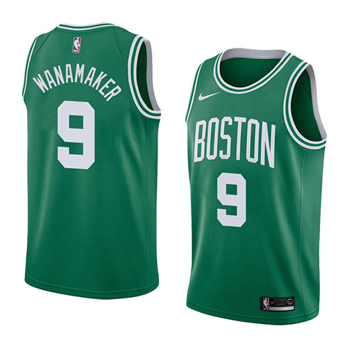 Camiseta baloncesto Brad Wanamaker 9 Icon 2017-18 Verde Boston Celtics Hombre