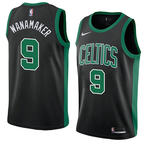 Camiseta baloncesto Brad Wanamaker 9 Statement 2017-18 Negro Boston Celtics Hombre