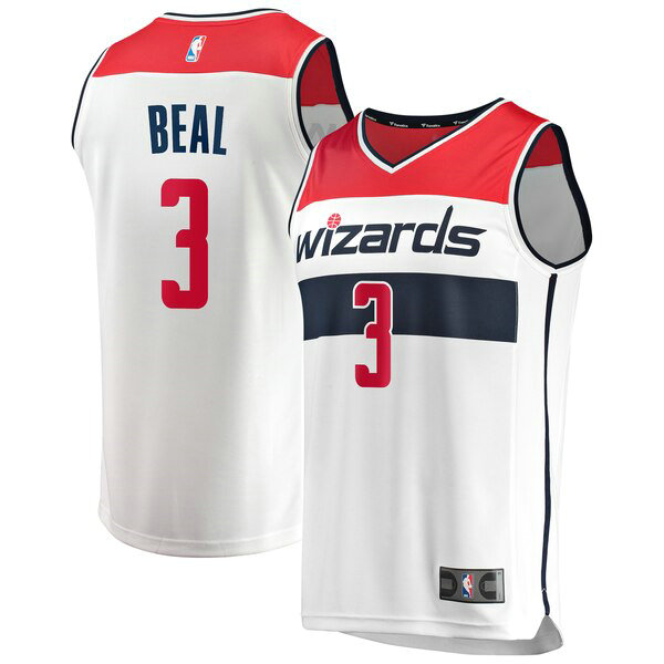 Camiseta baloncesto Bradley Beal 3 Association Edition Blanco Washington Wizards Hombre