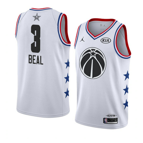 Camiseta baloncesto Bradley Beal 3 Blanco All Star 2019 Hombre