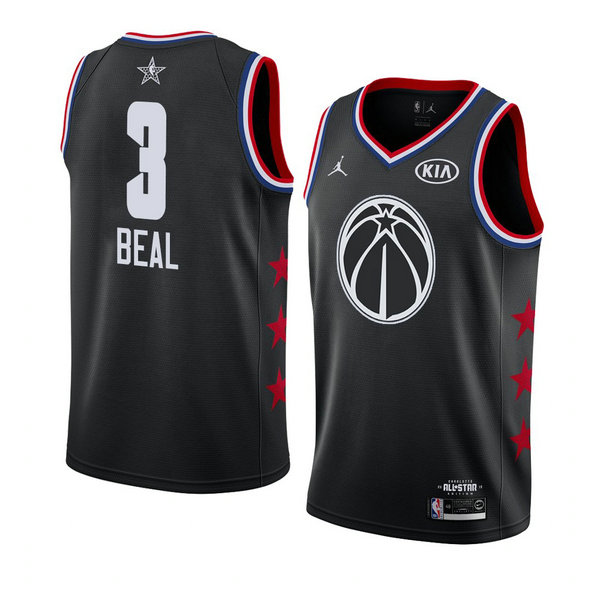 Camiseta baloncesto Bradley Beal 3 Negro All Star 2019 Hombre