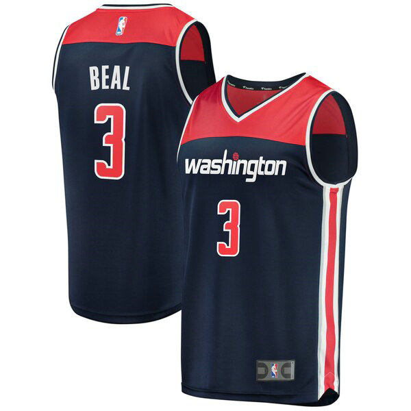 Camiseta baloncesto Bradley Beal 3 Statement Edition Armada Washington Wizards Hombre