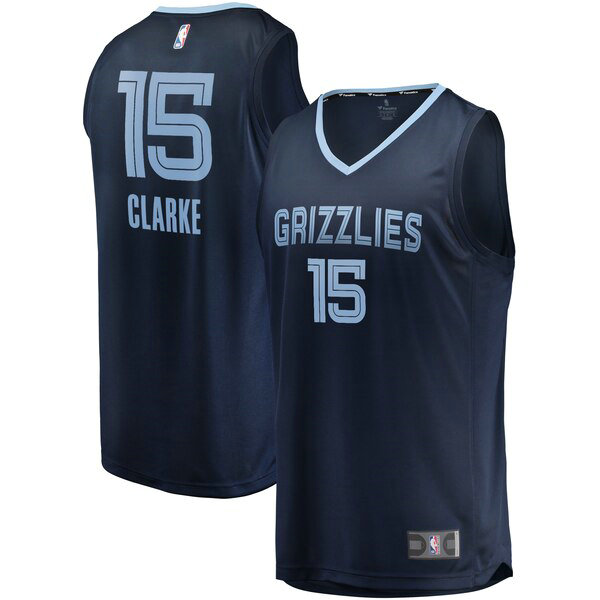 Camiseta baloncesto Brandon Clarke 15 Icon Edition Armada Memphis Grizzlies Hombre
