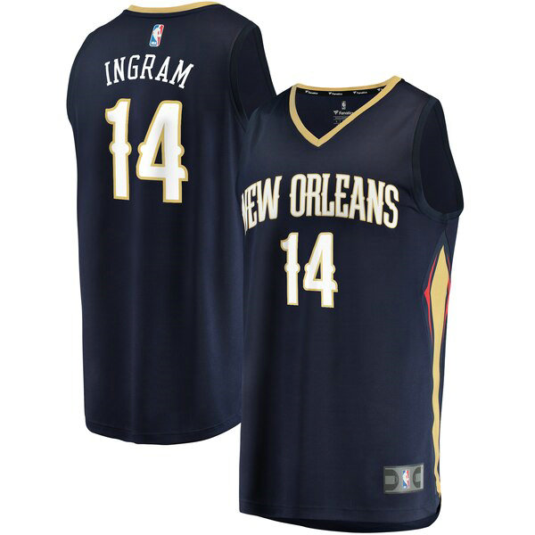 Camiseta baloncesto Brandon Ingram 14 Icon Edition Armada New Orleans Pelicans Hombre
