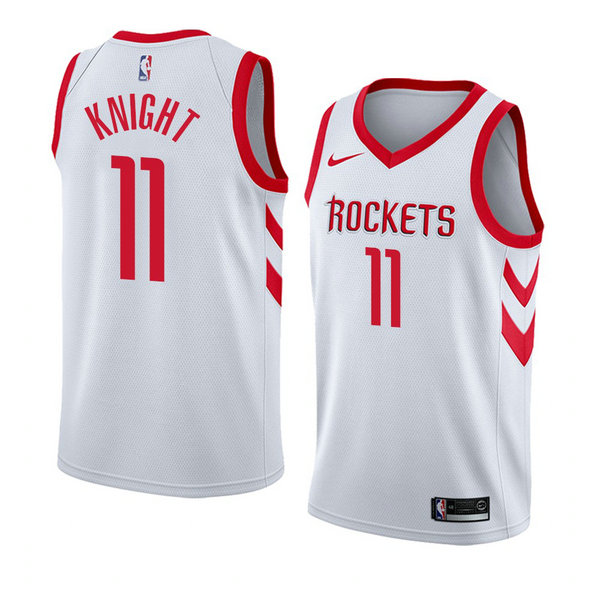 Camiseta baloncesto Brandon Knight 11 Association 2018 Blanco Houston Rockets Hombre