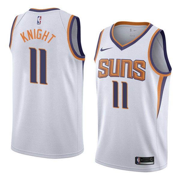 Camiseta baloncesto Brandon Knight 11 Association 2018 Blanco Phoenix Suns Hombre