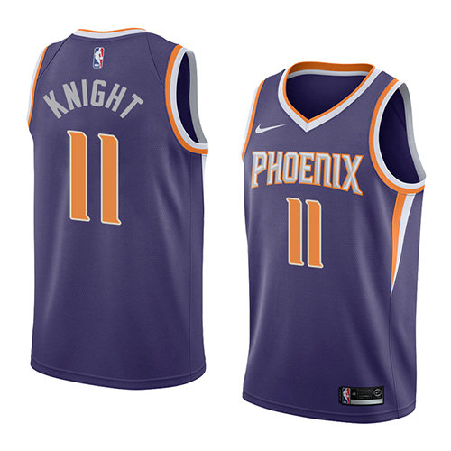 Camiseta baloncesto Brandon Knight 11 Icon 2018 Azul Phoenix Suns Hombre