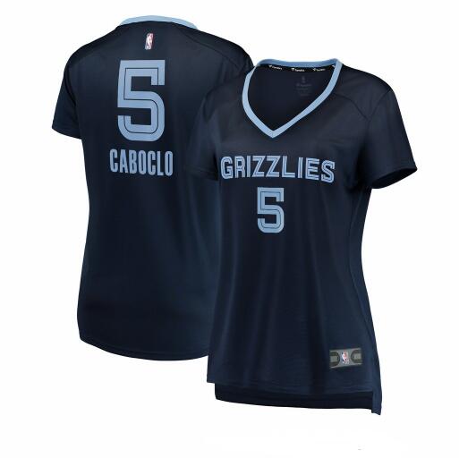Camiseta baloncesto Bruno Caboclo 5 icon edition Armada Memphis Grizzlies Mujer