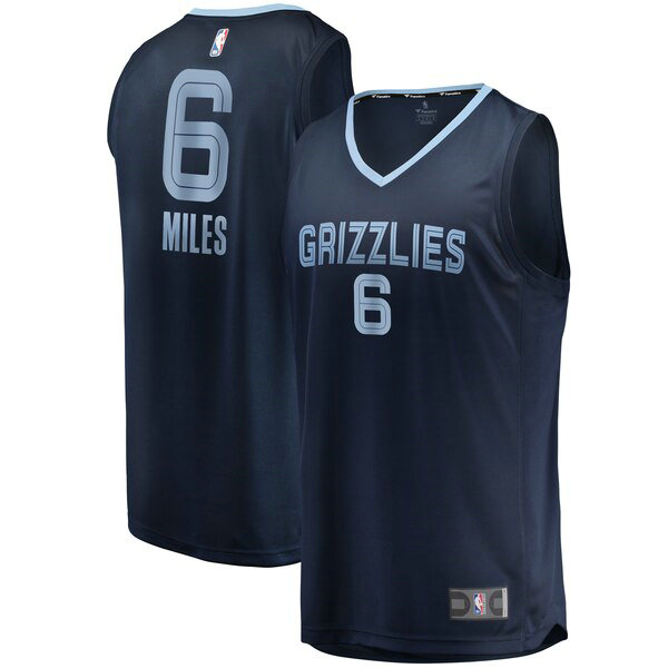 Camiseta baloncesto CJ Miles 6 Icon Edition Armada Memphis Grizzlies Hombre